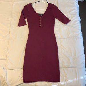 Lulus medium plum dress